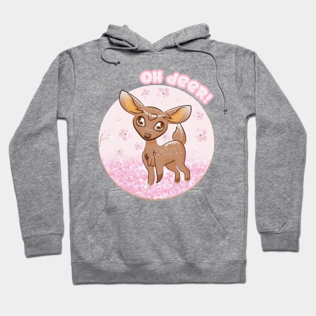 Oh Deer! Sakura Hoodie by My Sakura Shop